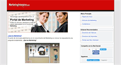 Desktop Screenshot of marketingintensivo.com